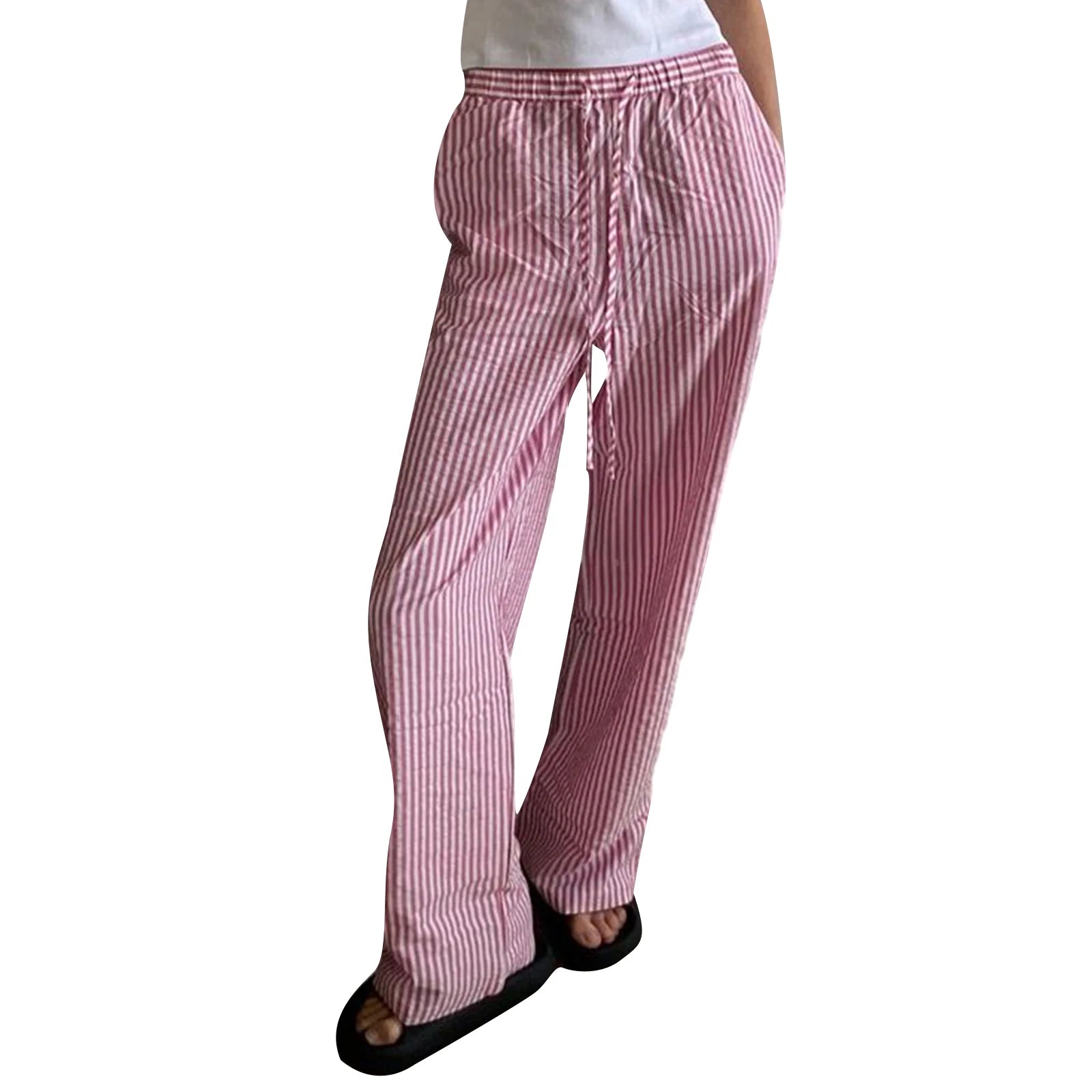 Women'S Stripe Print Pants